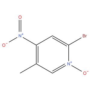 2-bromo-5-methyl-4-nitropyridine 1-oxide