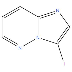 3 - iodoimidazo [ 1,2 - b ] pyridazine