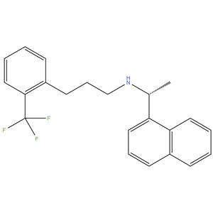 Cinacalcet ortho isomer-(3-(2-(trifluoromethyl)phenyl)-N-((R)-1-(naphthalen-5-yl)ethyl)propan-1-amine)
