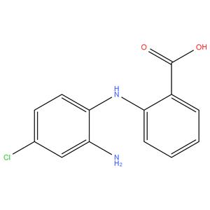 2-((2-amino-4-chlorophenyl) amino) benzoic acid