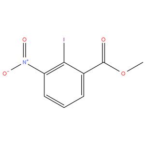 METHYL-2-IODO-3-NITRO BENZOATE