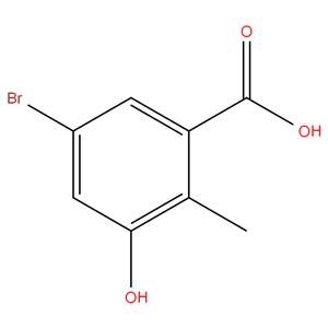 5-BROMO3-HYDROXY-2-METHYL BENZOIC ACID