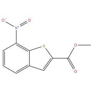 Methyl 7-nitrobenzo[b]thiophene-2-carboxylate