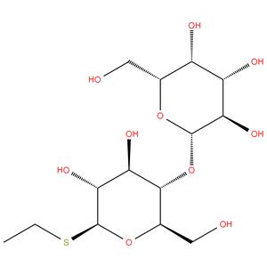 B - D - Glucopyranoside , ethyl 4 - O
-ß - D - galactopyranosyl - 1 - thiol