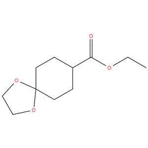 ethyl 1,4 - dioxaspiro [ 4.5 ] decane - 8 - carboxylate