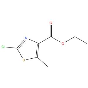 Ethyl 2-chloro-5-methylthiazole-4-
carboxylate