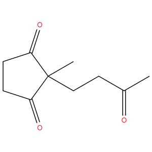 2-methyl-2-(3-oxobutyl)cyclopentane-1,3-dione