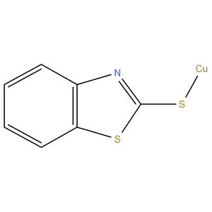 Benzothiazole-2(3H)-thione copper salt