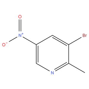 3-Bromo-2-methyl-5-nitropyridine