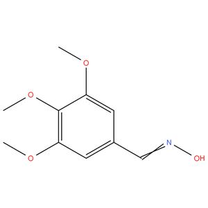 3,4,5-Trimethoxybenzaldehyde oxime