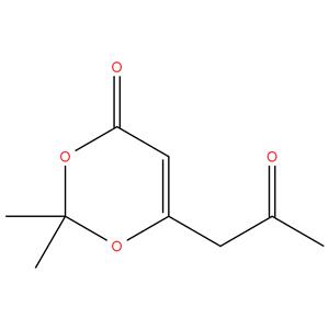 2,2-Dimethyl-6-(2-oxopropyl)-4H-1,3-dioxin-4-one