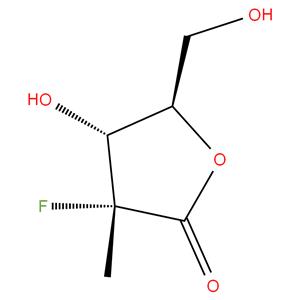 (3R,4R,5R)-3-fluoro-4-hydroxy-5-(hydroxymethyl)-3-methyldihydrofuran-2(3H)-one