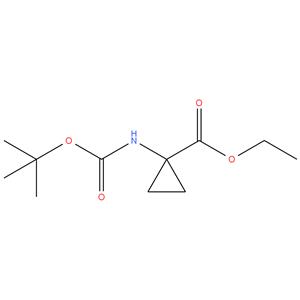 Ethyl 1-((tert-butoxycarbonyl)amino)cyclopropanecarboxylate