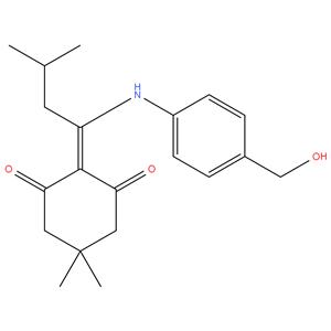 2-(1-{[4-(Hydroxymethyl)phenyl]amino}-3-methylbutylidene)-5,5-dimethyl-1,3-cyclohexanedione