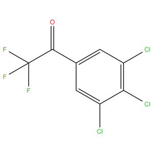 1-(3,4,5-trichlorophenyl)-2,2,2-trifluoroethanone