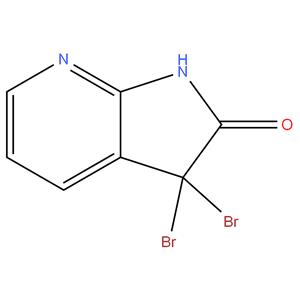 3,3-dibromo-7-azaoxindole