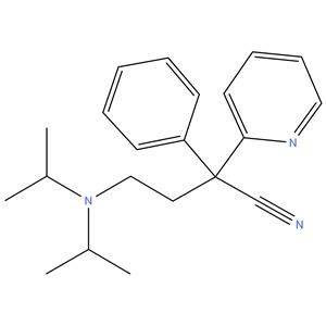 ALPHA-[2-[Bis-(isopropyl)-amino]-ethyl]-ALPHA-phenylpyridine-2-acetonitrile