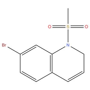 7-Bromo-1-methanesulfonyl-1,2-dihydro-quinoline