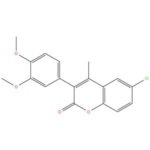 6-Chloro-3(3,4-Dimethoxyphenyl)-4-Methyl Coumarin