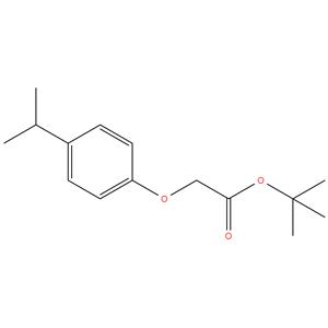 tert-butyl 2-(4-isopropylphenoxy)acetate