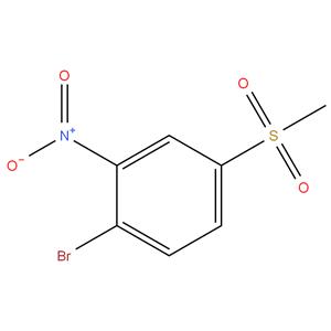 1-bromo-4-(methylsulfonyl)-2-nitrobenzen
