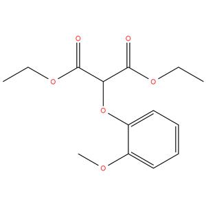 Diethyl (2-methoxyphenoxy)malonate