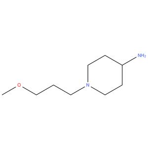 1- ( 3 - methoxypropyl ) piperidin - 4 - amine