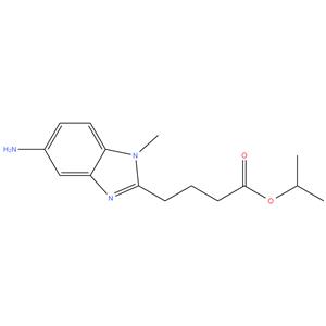 isopropyl 4-(5-amino-1-methyl-1H-benzo[d]imidazol-2-yl)butanoate