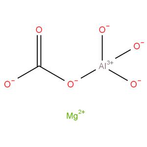 Aluminum magnesium hydroxide carbonate