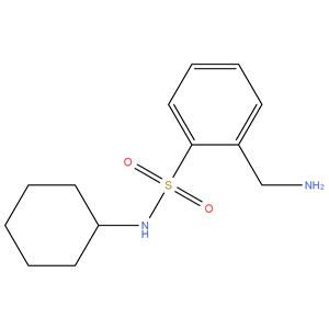 2-Amino-methyl-N -cyclohexyl benzene sulfonamide