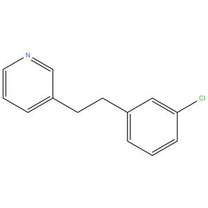 3-(3-Chlorophenylethyl) Pyridine
