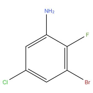 3-bromo-5-chloro-2-fluoroaniline