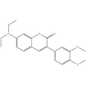 7-DIETHYL AMINO- 3(3’,4’-DimethoxyphenyL) COUMARIN