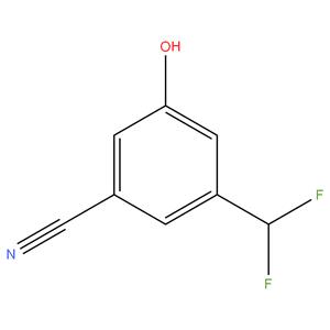 3-(Difluoromethyl)-5-Hydroxybenzonitrile