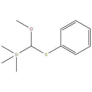 ( methoxy ( phenylthio ) methyl ) trimethylsilane