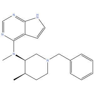 [(3R,4R)-1-benzyl-4-methyl-piperidin-3-yl]-methyl-(7H-pyrrolo[2,3-d]pyrimidin-4-yl)-amine