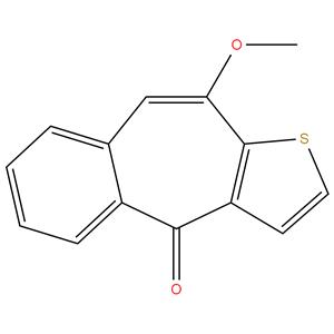 10-Methoxy-4h-benzo[4,5]cyclohepta[1,2-b]thiophen-4-one