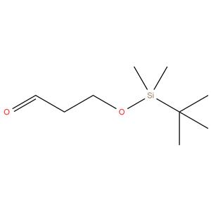 3-(tert-butyldimethylsilyloxy)propanal