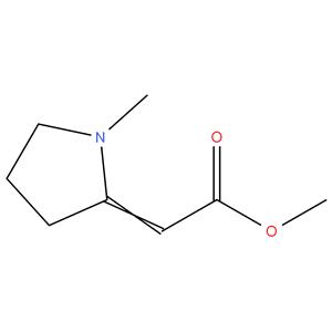 Methyl 2-(1-Methyl-2-pyrrolidylidene)acetate