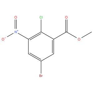 Methyl 5-bromo-2-chloro-3-nitrobenzoate