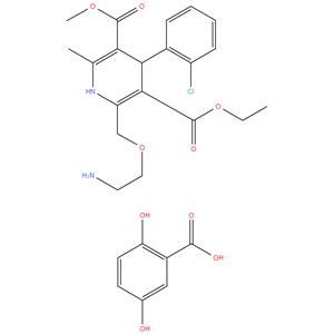 S(-)Amlodipine Gentisate