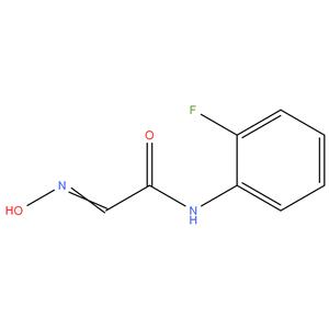 N-(2-fluorophenyl)-2-oxyiminoacetamide