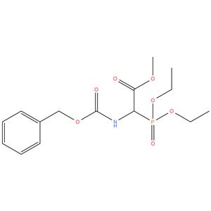 Methyl -cbz-
amino(Diethoxyphosphoryl) acetate