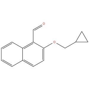 2-(Cyclopropylmethoxy)naphthalene-1-carbaldehyde