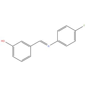 3-{(E)-[(4-fluorophenyl)imino]methyl}phenol