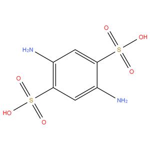 PARA PHENYLENE DIAMINE 2,5 DISULFONIC ACID (PPDDSA)