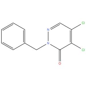 | 2 - benzyl - 4,5 - dichloropyridazin - 3 ( 2H ) -one