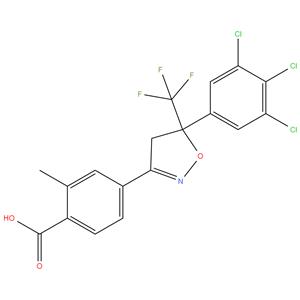 4-(5-(3,5-dichlorophenyl)-5-(trifluoromethyl)-4,5-dihydroisoxazol-3-yl)-2-methylbenzoic acid