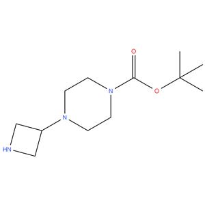 TERT-BUTYL 4-(AZETIDIN-3-YL)PIPERAZINE-1-CARBOXYLATE