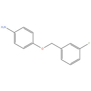 4 - ( ( 3 - fluorobenzyl ) oxy ) aniline